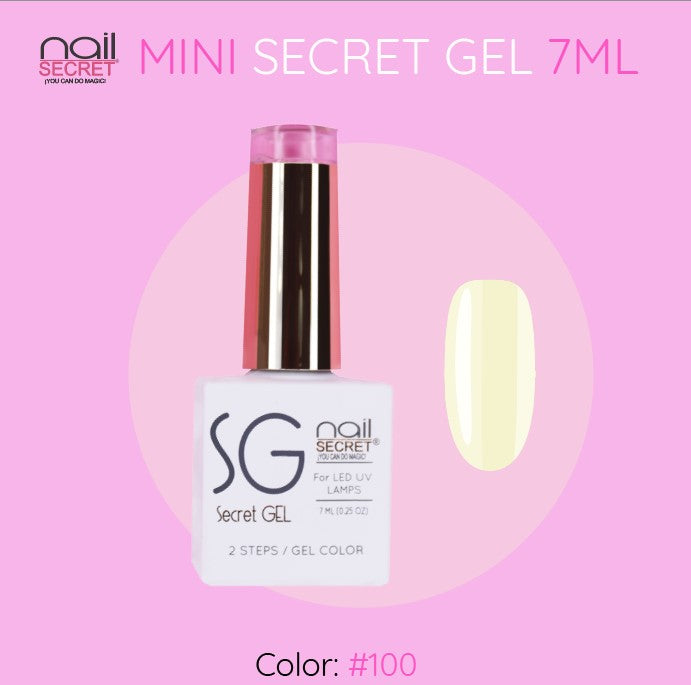 SECRET GEL COLOR #100 - 7ML