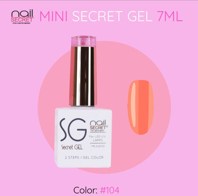 SECRET GEL COLOR #104 - 7ML