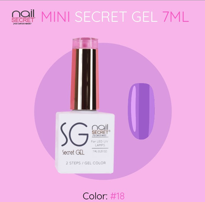 SECRET GEL COLOR #18 - 7ML