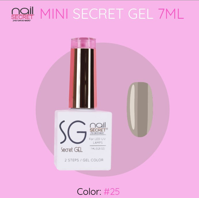 SECRET GEL COLOR #25 - 7ML