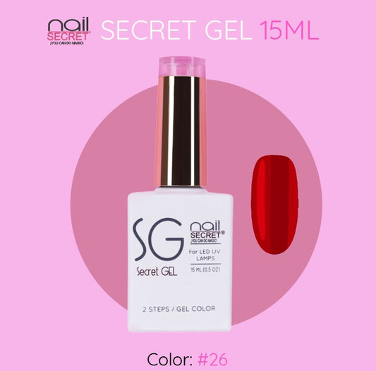 SECRET GEL COLOR #26 - 15ML