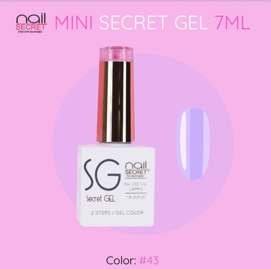 SECRET GEL COLOR #43 - 7ML