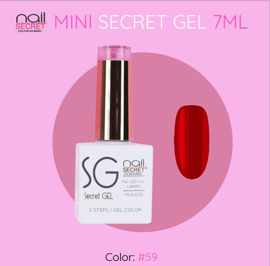 SECRET GEL COLOR #59 - 7ML