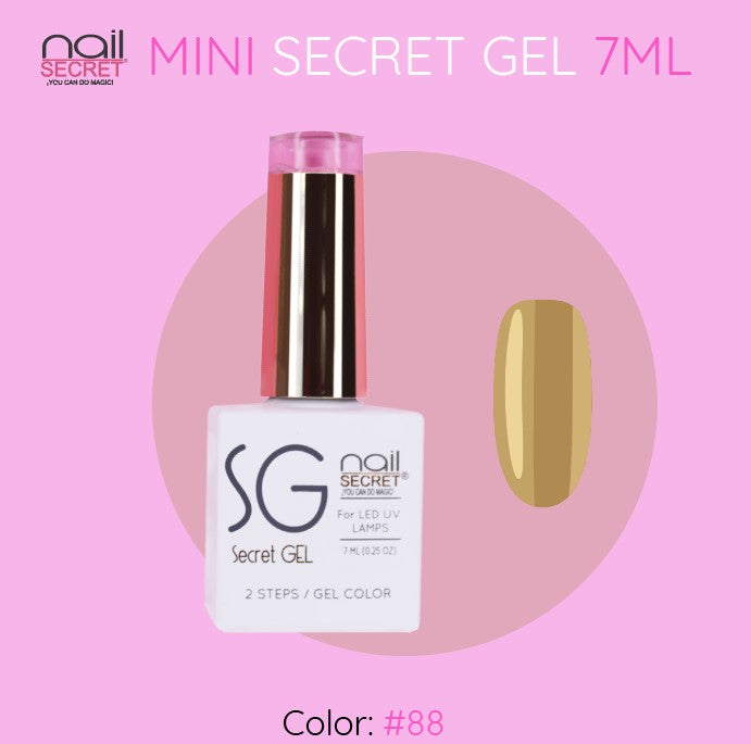 SECRET GEL COLOR #88 - 7ML