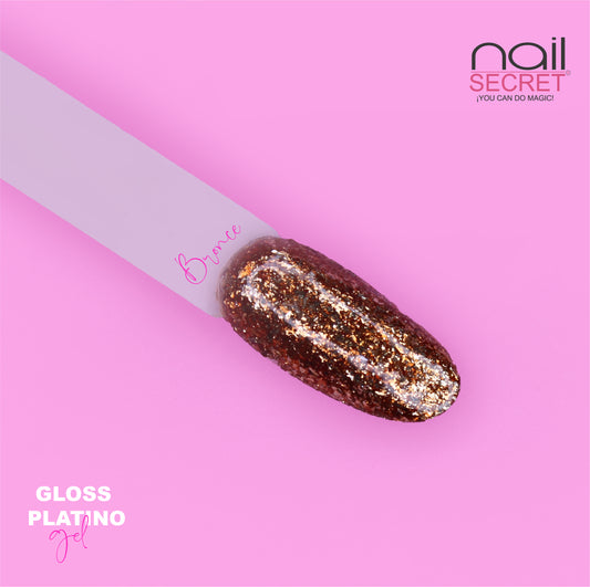 GLOSS PLATINO GEL - BRONCE 5GR