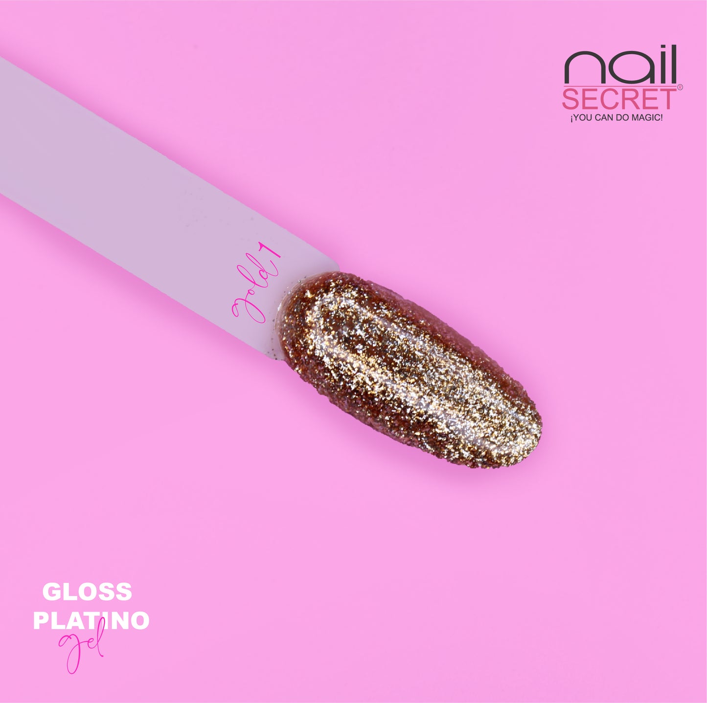 GLOSS PLATINO GEL - GOLD 1 5GRS