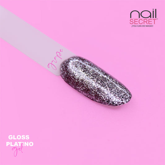 GLOSS PLATINO GEL - GRAPE 5GRS