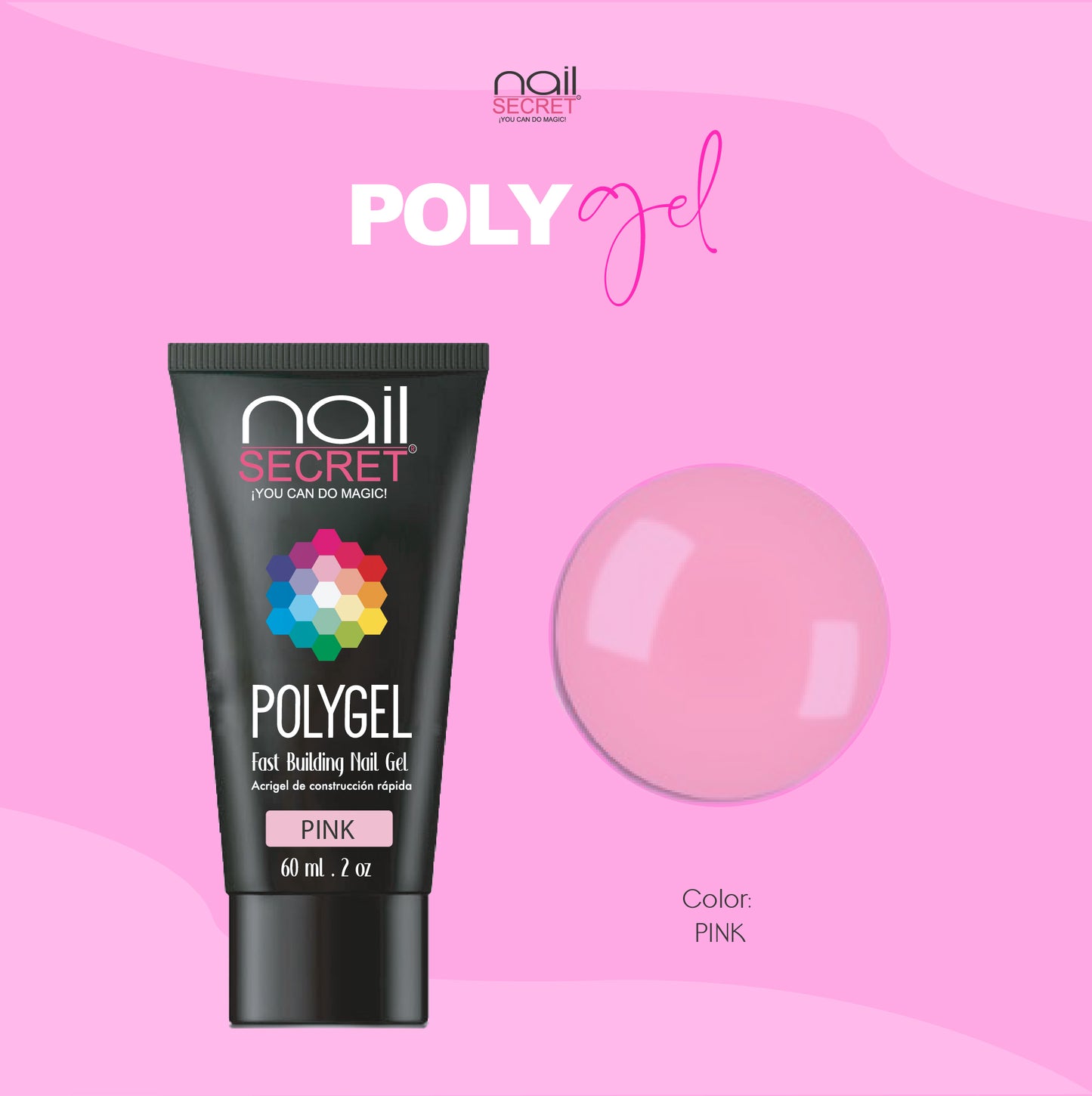 POLYGEL PINK - 60ML