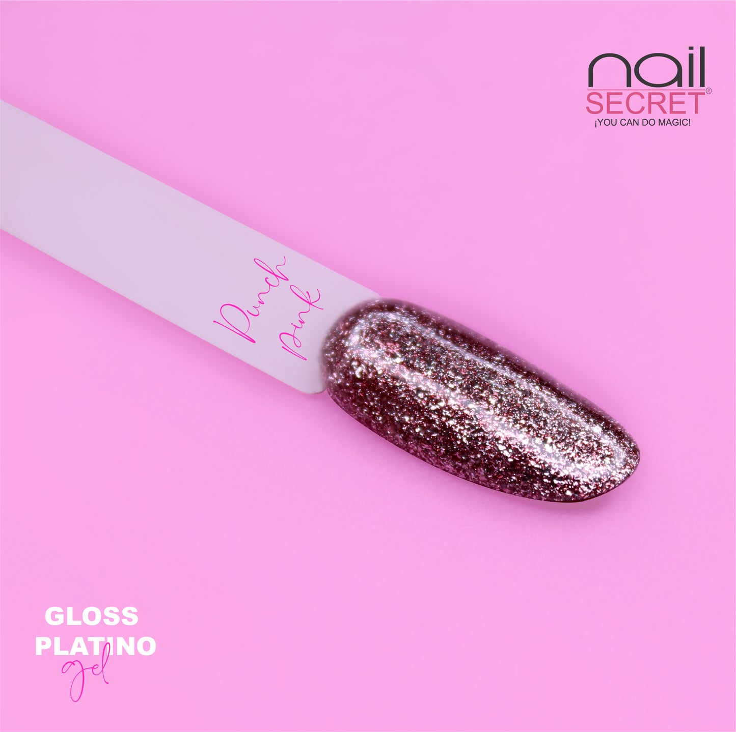 GLOSS PLATINO GEL - PUNCH PINK 5GR