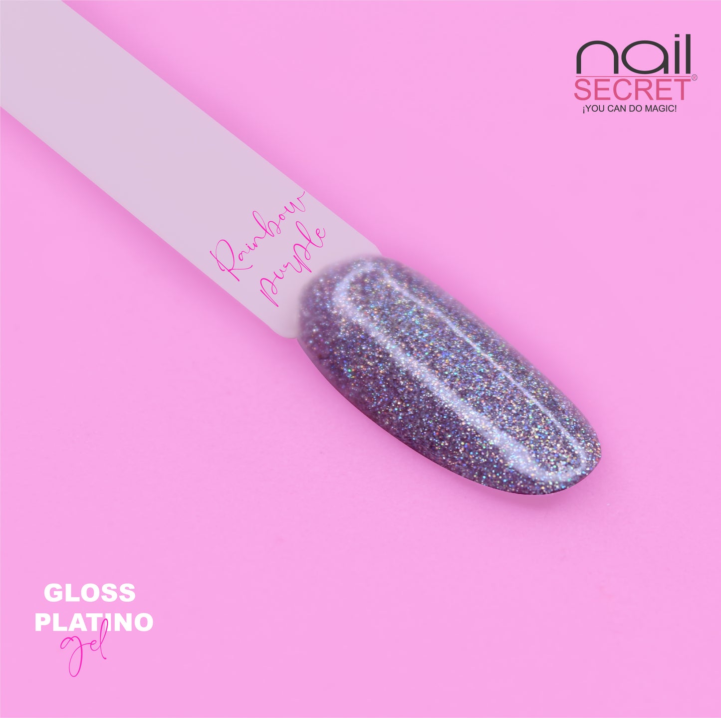 GLOSS PLATINO GEL - RAINBOW PURPLE 5GRS