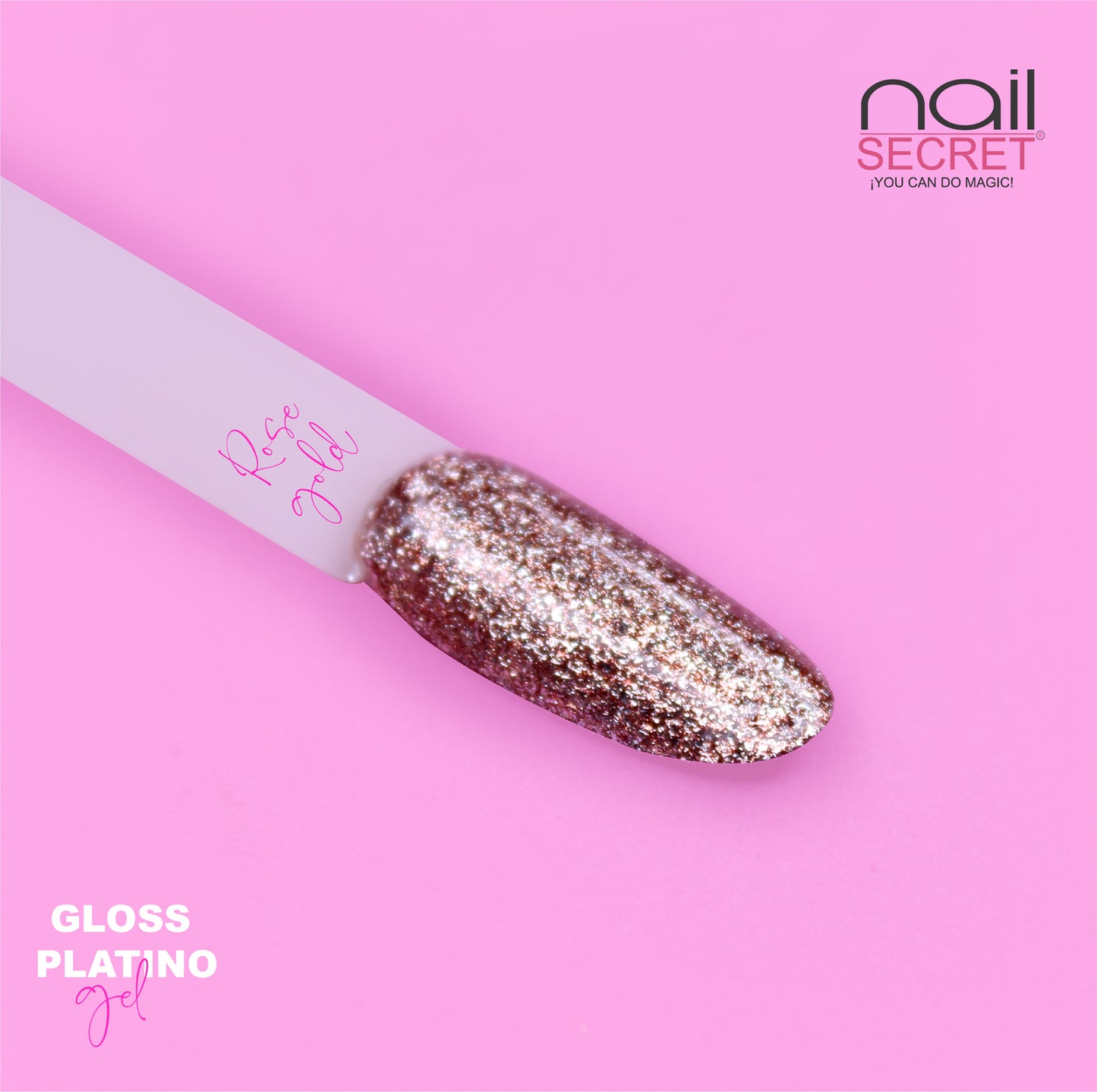 GLOSS PLATINO- ROSE GOLD 5GRS