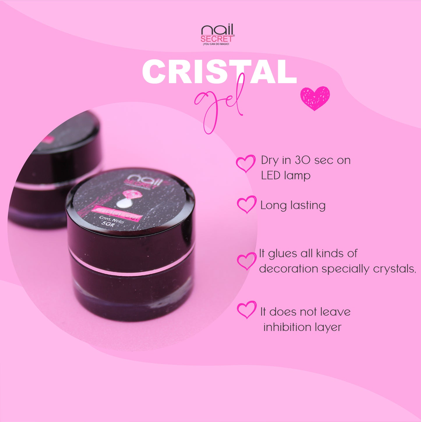 CRISTAL GEL - 5GRS