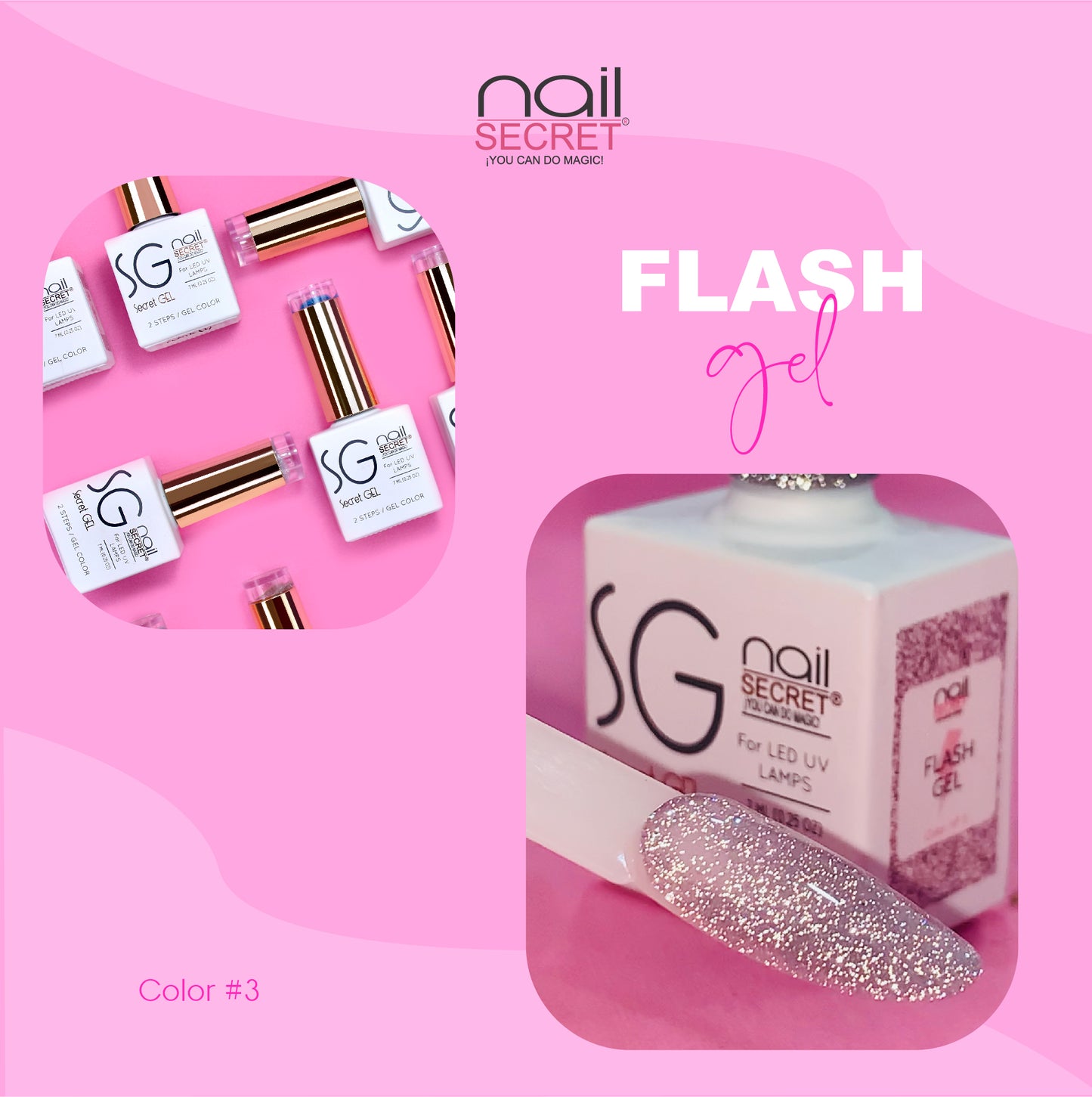 FLASH GEL - COLOR #3 - 7 ML