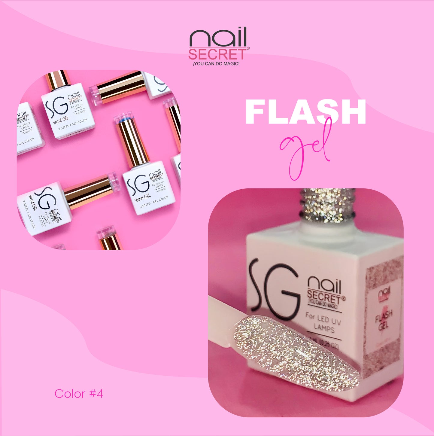 FLASH GEL - COLOR #4 - 7ML